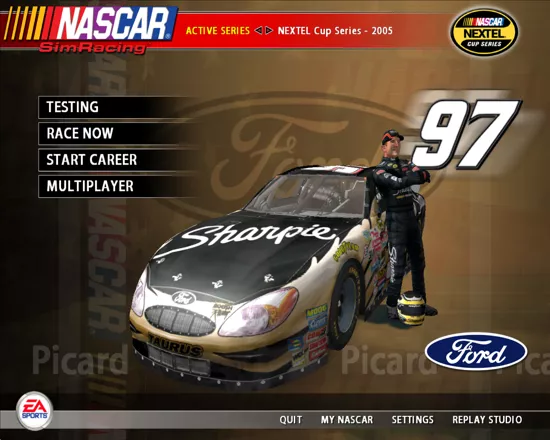 Simplot Nascar NASCAR SimRacing (2005) - MobyGames