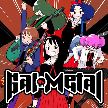 постер игры Gal Metal!