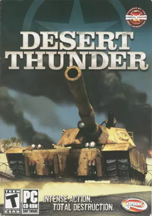постер игры Desert Thunder