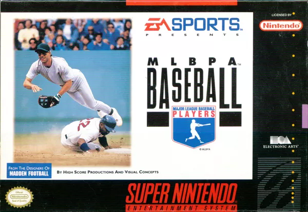 постер игры MLBPA Baseball
