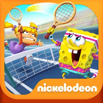 постер игры Nickelodeon Extreme Tennis