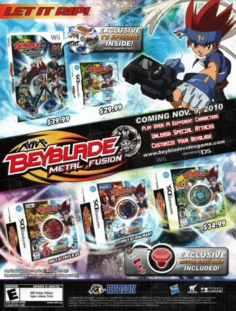 Beyblade: Metal Fusion (2009) - MobyGames