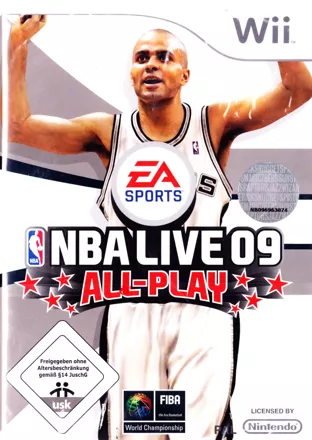 постер игры NBA Live 09 All-Play