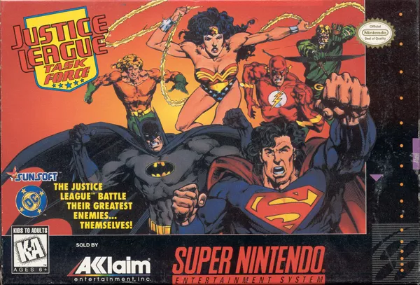 постер игры Justice League: Task Force