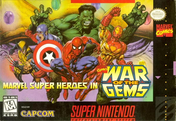 постер игры Marvel Super Heroes in War of the Gems