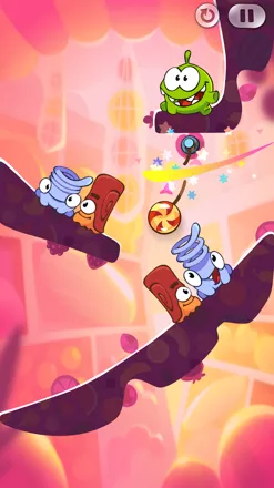 Screenshot of Cut the Rope: Time Travel (iPad, 2013) - MobyGames