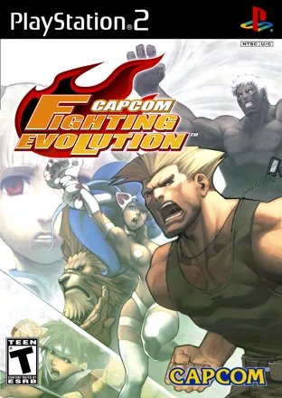 постер игры Capcom Fighting Evolution