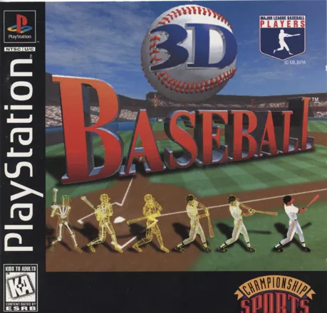 постер игры 3D Baseball