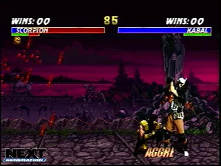 Screenshot of Mortal Kombat Trilogy (PlayStation, 1996) - MobyGames