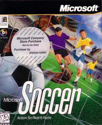постер игры Microsoft Soccer
