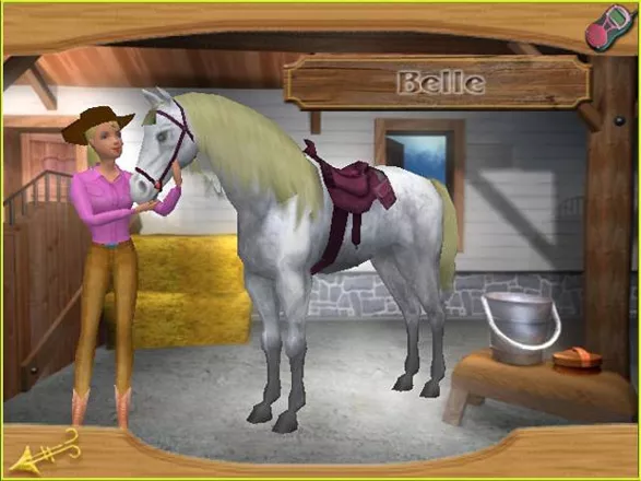 Barbie computer game clearance horse