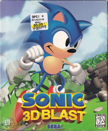 SS★SONIC 3D BLAST 海外版★箱付・説明書付・ソフト付 SS☆SONIC 3D BLAST 海外版☆箱付・説明書付・ソフト付 TGDB