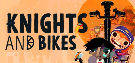 постер игры Knights and Bikes