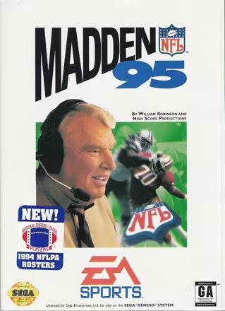 постер игры Madden NFL 95
