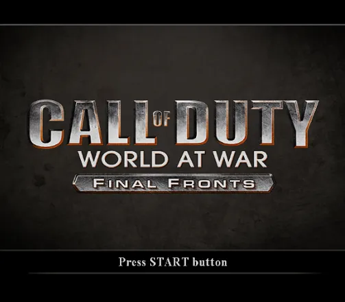 Call of Duty: World at War (2008) - MobyGames