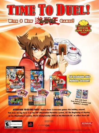 Yu-Gi-Oh! GX: Tag Force 3 (2008) - MobyGames