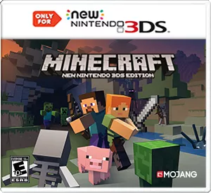 постер игры Minecraft: New Nintendo 3DS Edition