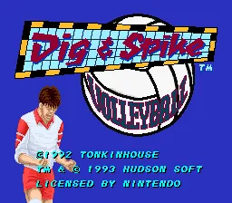 エポック Spike Push Button Volleyball ボードゲーム Dig & Spike Volleyball (1992) - MobyGames