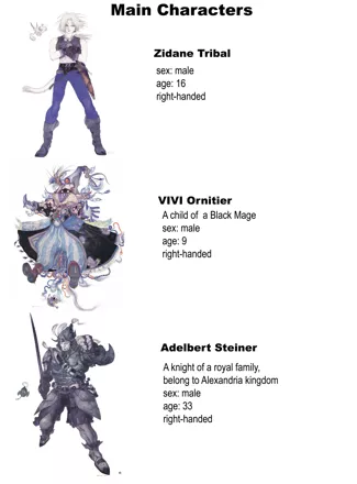 Characters of Final Fantasy IX - Wikipedia