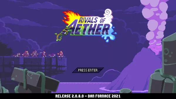 Rivals of Aether game site on Behance