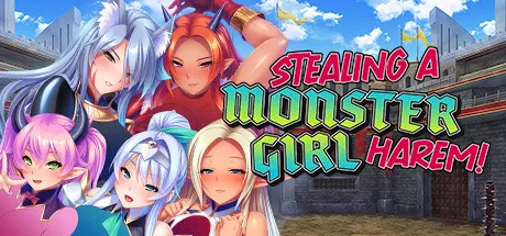 постер игры Stealing a Monster Girl Harem