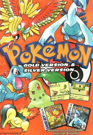 Cover art or packaging material from Pokémon Gold Version (1999) -  MobyGames