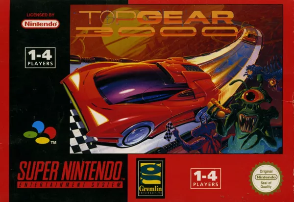 постер игры Top Gear 3000