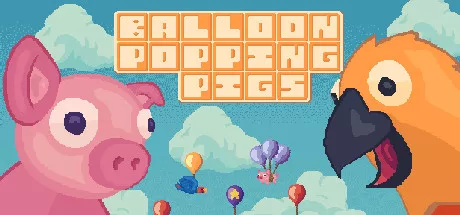 постер игры Balloon Popping Pigs: Deluxe