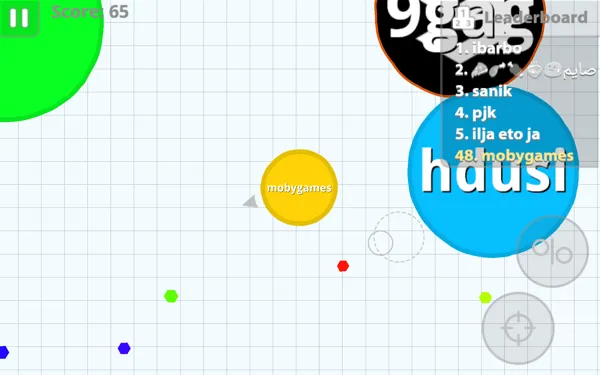 Screenshot of Agar.io (Android, 2015) - MobyGames