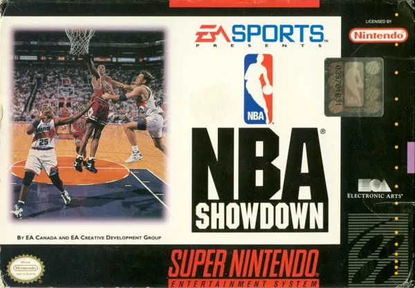 постер игры NBA Showdown