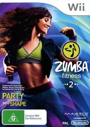 постер игры Zumba Fitness 2