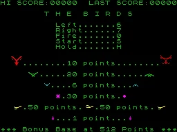 The Birds (1983) - MobyGames