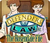 постер игры Defenders of Law: The Rosendale File