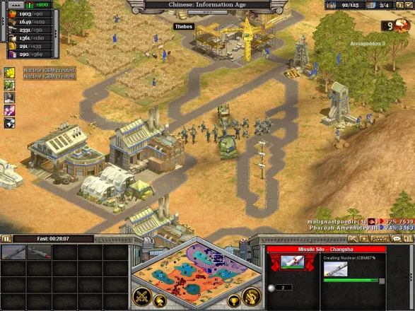 Rise of Nations - Rise of Legends Cheats - GameSpot