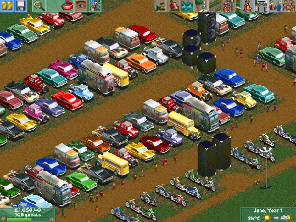RollerCoaster Tycoon 2: Time Twister Review - GameSpot