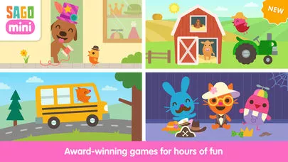 Sago Mini World  40+ award-winning games for preschoolers