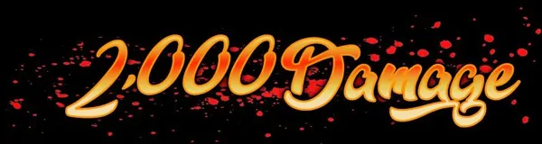 2,000 Damage logo