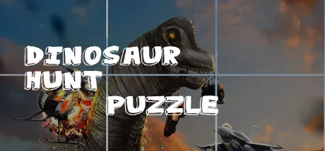 постер игры Dinosaur Hunt Puzzle