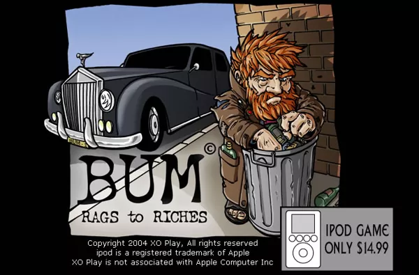 постер игры Bum: Rags to Riches