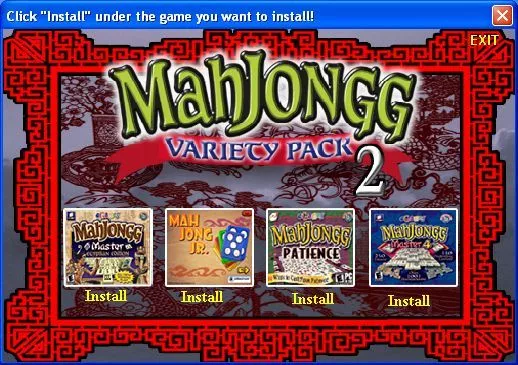 1001 Ultimate Mahjong 2 cover or packaging material - MobyGames