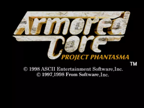 Armored Core (1997) - MobyGames