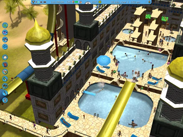 RollerCoaster Tycoon 3: Soaked! Review - GameSpot