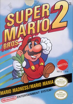 постер игры Super Mario Bros. 2