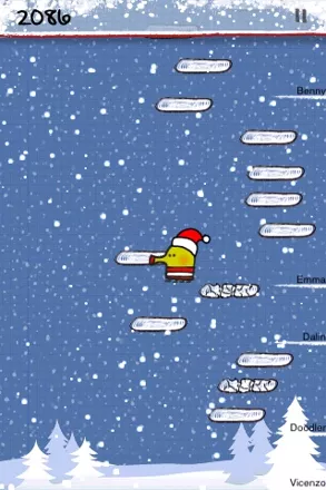 Doodle Jump Christmas Gameplay 1.0.3 (2013) 