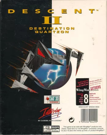 постер игры Descent II: Destination Quartzon