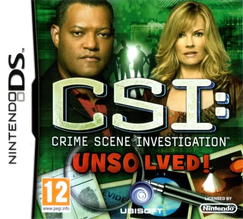 постер игры CSI: Crime Scene Investigation - Unsolved!
