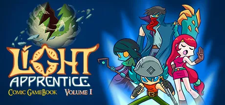 постер игры Light Apprentice - The Comic Book RPG