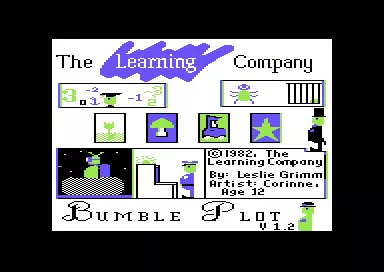 Bumble Games (1983) by The Learning Company MS-DOS game