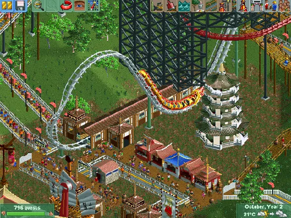 RollerCoaster Tycoon 3: Soaked! Review - GameSpot