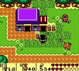 Legend of Zelda Link's Awakening DX - GBA